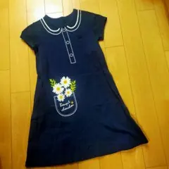 Anna Sui mini 半袖ワンピース 120cm - メルカリ