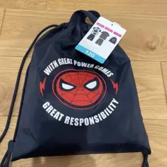 新品　バッグ MARVEL スパイダーマン 総柄パジャマ 120 マーベル