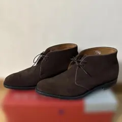 REGAL リーガル ダークブラウン スエード チャッカブーツ ビジネスシューズ