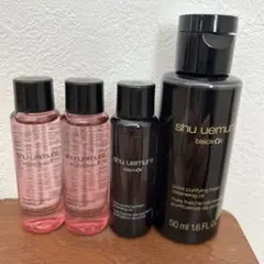 新品未開封シュウウエムラブラッククレンジングオイルサクラサンプルセット