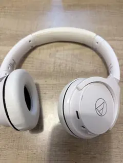 Audio-Technica ワイヤレスヘッドホン 本体 ホワイト