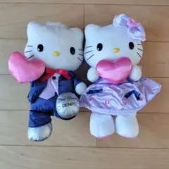 ハローキティ カップルぬいぐるみ