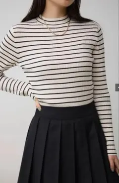 AZUL BY MOUSSY ボーダー長袖トップス