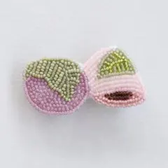 MIYUKI はらぺこブローチ さくらもち ビーズ刺繍キット 新品