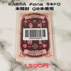 Straykids アイエン KARMA fans ラキドロ トレカ 未開封