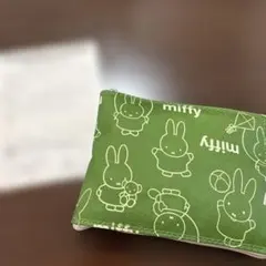 miffy エコバッグ グリーンのサムネイル