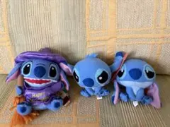 ディズニー スティッチ ぬいぐるみ マスコット 3点セット
