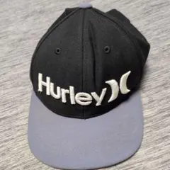Hurley キッズキャップ ブラック グレー スナップバックのサムネイル