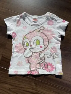 ドキンちゃん コキンちゃん 花柄 Tシャツ 80サイズ
