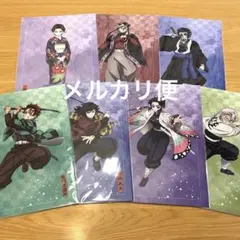鬼滅の刃 アニプレックスくじクリアファイル7種14点 冨岡義勇 童磨 竈門炭治郎