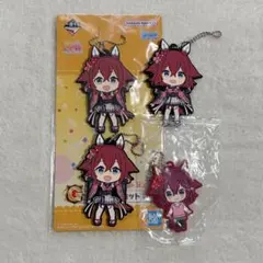 ウマ娘 サクラチヨノオー ラバーストラップ キーホルダー 一番くじ ガチャガチャ