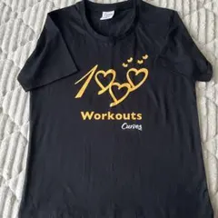 Curves 100 Workouts Tシャツ ブラック SAのサムネイル