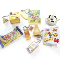 ミニチュア　お菓子　食べ物 イエロー系　黄色　まとめ売り　ガチャガチャ