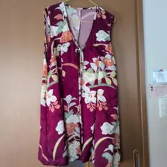 2025年最新】着物リメイクノースリーブワンピースの人気アイテム