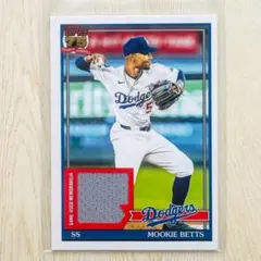 Topps 75周年記念 ムーキー・ベッツ レリック ジャージカード ドジャース
