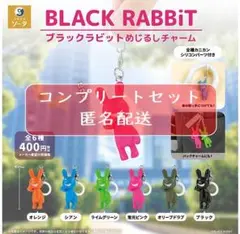 BLACK RABBiT ブラックラビット めじるしチャーム 全６種　ガチャ