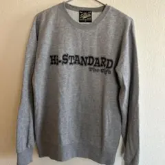 Hi-STANDARD グレー スウェットシャツ M