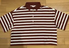 LEVI’S ポロシャツ ボルドー/ホワイト XS