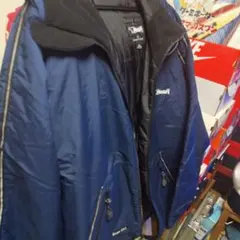 新品未使用 Bear's ネイビー 防寒ジャケット フード付 サイズL