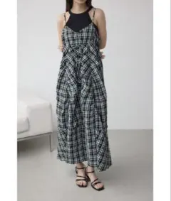 【AZUL by moussy】キャミワンピース フリーサイズ マタニティ可