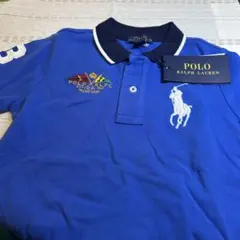 Polo Ralph Lauren ポロシャツ 3/3T 青