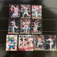 プロ野球チップス 広島東洋カープ 11枚セット