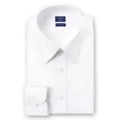 M914新品CHOYA SHIRT FACTOR長袖ホワイトブロード39-84のサムネイル
