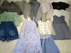 女の子　子供服　まとめ　130〜150 140中心　アプレレクール他