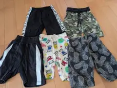 キッズ ハーフパンツ 5点セット まとめ売り 110cm 120cm