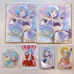 アイカツミュージアム 星宮いちご 湊みお　大空あかり　友希あいね　缶バッジ アイカツミュージアム 星宮いちご 湊みお 大空あかり 友希あいね