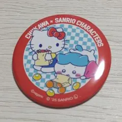 トレーディングスーパーマーケットな缶バッジ ハチワレ キティ