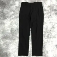 【GLOBAL WORK】スリムフィット カジュアルパンツ (L) 大きいサイズ