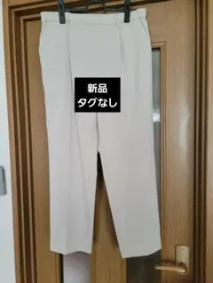 PART2 ベージュ ウエストゴム スラックス