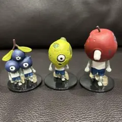 フルーツゾンビ ガチャガチャ 3体セット