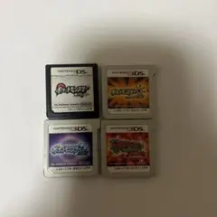 ポケットモンスター 4本セット ウルトラサン、オメガルビー、ホワイト、ムーン