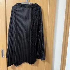 ベルベット ロングスカート
