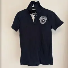 abercrombie ポロシャツ ブラック