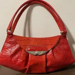 ☆開店セール☆人気 美品 フルラ ジェニュインレザー BRERA ハンドバッグ②