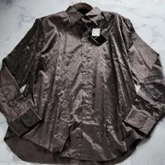 最高級の艶感✨XXL相当 エンポリオアルマーニ タグ付美品 総シルク 総柄のサムネイル