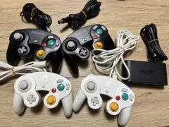 ゲームキューブ互換コントローラー4個 usb接続タップ セット（Switch可）