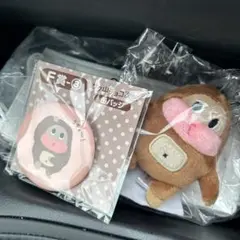 さく山チョコ次郎　くじ　B賞　ぬいぐるみ　マスコットチャーム　缶バッジ サク山チョコ次郎くじ B賞 ぬいぐるみマスコットチャーム ① - メルカリ