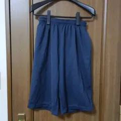 ハーフパンツ　スポーツ用　ネイビー　L
