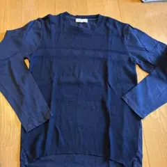 THE SHOP TK ニット セーター ネイビー MサイズKのサムネイル