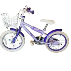 DUALLY 子供用自転車 幼児用自転車 パープル 16インチ カゴ付きのサムネイル