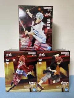 銀魂 フィギュア 吉原大炎上編 坂田銀時 神楽 神威　3体セット！