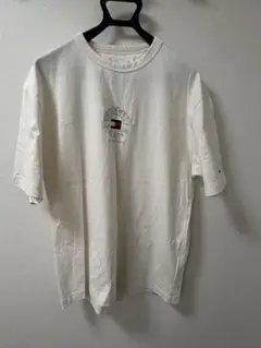 ★ 美品★ TOMMY JEANS トミージーンズMサイズ　白Tシャツ