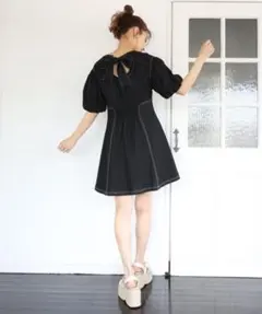niceclaup レースミニニットワンピース Lace Collection - メルカリ
