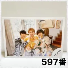 Aぇ!group D.N.A. 公式写真　正門良規　小島健　佐野晶哉　597番