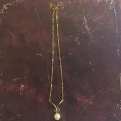 ゴールド パール ネックレス