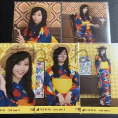 小川彩 乃木坂46 真夏の全国ツアー 2026 浴衣 生写真 5種コンプ 3